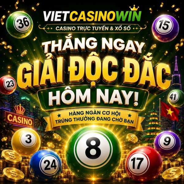 VietCasinoWin — Thắng ngay giải độc đắc hôm nay! Hàng ngàn cơ hội trúng thưởng đang chờ bạn.